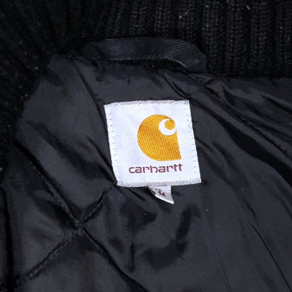 Carhartt ranger jacket - black bomber workwear coat - Size Medium - Picture 8 of 9